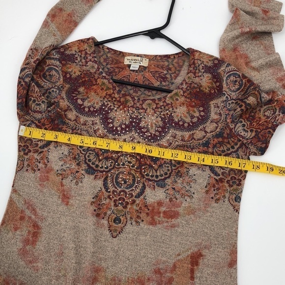 One World Extra Soft Knit Top Size M - Picture 12 of 15